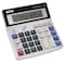 Better Office Products Ex Large Desktop Calculator, 12-Digit LCD Display, Light Gray, Dual Power W/Included AA Battery 00404 - alternate 1